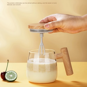Taza Eléctrica Autoagitadora Hecha de Vidrio de Borosilicato de Alta Calidad, Mezcla Café con un Motor Potente - Product Image 1
