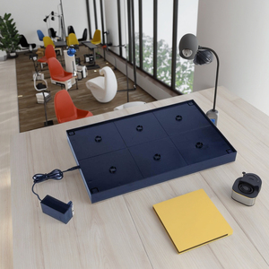 Đèn bàn LED nhà hàng thiết kế hiện đại, sạc không dây, cảm ứng, đế sạc không dây, pin tích điện - Product Image 1