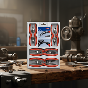 Knipex Precision Circlip <b>Pliers</b> <b>Set</b> 10-60 Mm Internal External Ring Removal Tool - Product Image 2