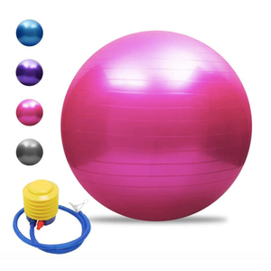 Anti Burst <span class=keywords><strong>Embarazo</strong></span> Parto Equilibrio Ejercicio de pared gruesa 55 65 75cm Pelota de Yoga de PVC - Product Image 2
