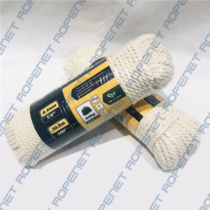 Su ordine All'ingrosso Naturale di Cotone Cavo di 5 millimetri <span class=keywords><strong>Macrame</strong></span> <span class=keywords><strong>Corda</strong></span> di Cotone - Product Image 3