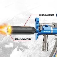 2025 enfants vente chaude simule électrique son lumière pistolet jouets activités de plein air pulvérisation Vibration pistolet jouets