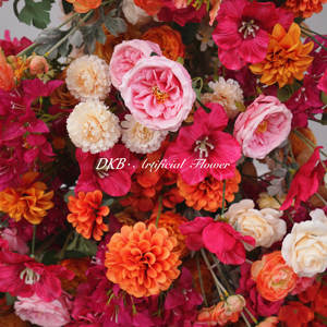 DKB Usine En Gros De Luxe Fleur Artificielle Arche De Mariage Décoration Fleur Arche Ronde pour La Décoration De Scène De Mariage - Product Image 4