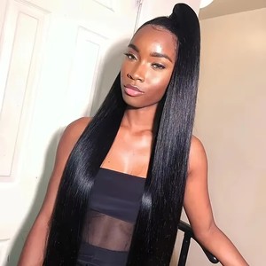 วิกผมตรง360มีลูกไม้ด้านหน้าแบบชาวบราซิลวิกผม360แบบเต็มศีรษะแบบมีลูกไม้ด้านหน้าแบบเต็มศีรษะ - Product Image 2