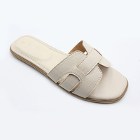 Offre Spéciale 2025 grande taille sandales plates diapositives pantoufles chaussures pour femmes et dames décontracté marche pantoufles filles chaussures habillées