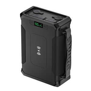 96000Mah <span class=keywords><strong>Power</strong></span> <span class=keywords><strong>Bank</strong></span> Draagbare Zonnebatterij Pack Met Led Licht 12V Mobiele Voeding Voor Outdoor Camping Reizen Vissen - Product Image 1