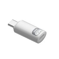 Convertisseur de Transmission de données Audio casque d'usine 45W Type C mâle à Lightn Port femelle adaptateur Pad connecteur de charge de téléphone