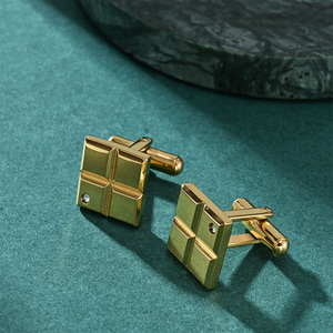 In acciaio inossidabile formato personalizzato gemelli rotondi per gli <span class=keywords><strong>uomini</strong></span> vendita calda fai da te inciso spazzolato finitura per la festa di nozze anniversario regalo - Product Image 6