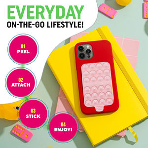 2024 новый двухсторонний силиконовый чехол на присоске для телефона держатель для мобильного телефона совместимый с Hands Free держатель для мобильных аксессуаров - Product Image 2