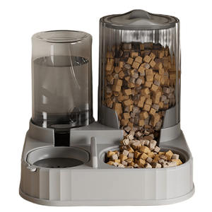 Comedouros Automáticos Inteligentes Portáteis e Ecológicos para Animais de Estimação, Dispensador de Água de Grande Capacidade, Tigelas para Cães e Gatos com Separação de Alimentos Secos e Úmidos - Product Image 1