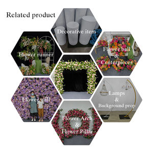 Kit d'arche de fleurs artificielles en soie sur mesure haut de gamme, feuillage vert luxuriant réaliste, fleurs rose clair pour mariages et événements scolaires - Product Image 5