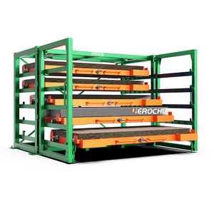 Système de rayonnage en acier au carbone robuste, pliable et anti-corrosion, avec une capacité de 3T/étagère pour le stockage industriel - Product Image 1