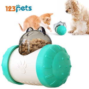 Commercio all'ingrosso cane gatto giocattolo divertente nuovo lento alimentatore Leaky palla eco-friendly in gomma di plastica di piccole dimensioni per il gioco da società di fornitura di animali domestici - Product Image 2