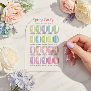 DZ 2026เล็บเจลเคลือบเงาเล็บเจลเคลือบเงาตาแมวในฤดูใบไม้ผลิ Hema & TPO Free SPRING - Product Image 1