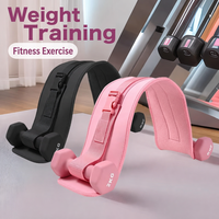 Bande d'assistance pour pont fessier en polyester, résistance réglable, pour entraînements à domicile, entraînement avec kettlebell, mise en forme des fessiers, extra