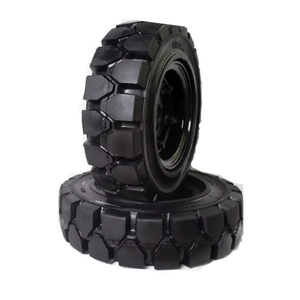 Neumático Sólido para Camión 5.00-8, Nuevo y Usado, Diseño Diagonal y Radial para Varios Vehículos, Incluidas Excavadoras - Product Image 3