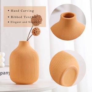 Vases colorés, petits vases en céramique <span class=keywords><strong>pour</strong></span> la décoration, vases blancs <span class=keywords><strong>pour</strong></span> fleurs, décoration bohème <span class=keywords><strong>pour</strong></span> la maison, vases <span class=keywords><strong>pour</strong></span> herbes séchées - Product Image 4