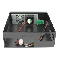 Shenzhen fabricante Industrial 2u chasis corto ordenador PC Mini ITX servidor chasis