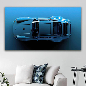 Stampa su Tela di Auto Sportive di Lusso <span class=keywords><strong>e</strong></span> Poster Artistici Automobilistici, Arte Pop su Tela per Arredamento Casa, Regalo per Ragazzi - Product Image 4