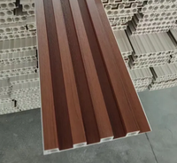 Panneaux muraux décoratifs intérieurs en composite bois-plastique PVC WPC