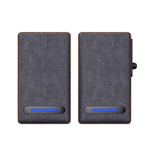 Altavoces de Estantería Color Madera Marrón con Bluetooth, Alimentación USB, Altavoces para Monitor de Computadora, Altavoces de Estantería para PC - Product Image 2