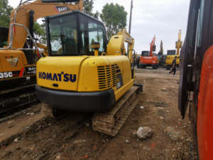 Miniexcavadoras Usadas Originales de Japón de 5.6 Toneladas, Komatsu 56, Motor y Caja de Cambios en Stock para Maquinaria de Construcción - Product Image 4