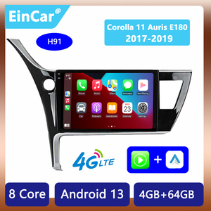 Android 13 para <span class=keywords><strong>Toyota</strong></span> Corolla 11 <span class=keywords><strong>Auris</strong></span> E180 2017 <span class=keywords><strong>2018</strong></span> 2019 <span class=keywords><strong>Radio</strong></span> de coche Multimedia GPS Navi estéreo de coche con Carplay Android Auto - Product Image 3