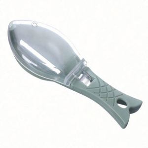 Écailleur de poisson manuel en plastique, brosse à écailles, brosse à peau de poisson, grattoir rapide pour enlever les écailles, couteau à nettoyer le poisson, éplucheur, grattoir à écailles - Product Image 6