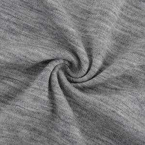 Camiseta de Manga Corta con Cuello Redondo para Hombre, Tejido de Punto Sólido con Serigrafía Anti UV, Lana Merino de 180 g/m², Informal - Product Image 6