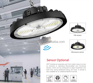 Высокое качество 0-10 В высокий пролет светодиодный свет 100 Вт <span class=keywords><strong>150</strong></span> Вт 200 Вт НЛО Алюминиевый высокий пролетный свет мощность CCT выбирается для промышленного освещения - Product Image 5