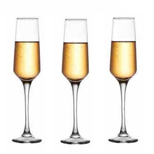 En gros Sans Plomb Moderne Élégant Cristal Personnaliser Flûtes À Champagne En Verre Cadeau pour Mariage - Product Image 6