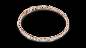 Brazalete de Tenis con Diamantes Cultivados en Laboratorio Gold Eternity, Elaborado en Oro de 14K y 18K, con Brillo Infinito y Diseño Elegante, Perfecto - Product Image 2