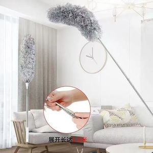 <span class=keywords><strong>Plumeau</strong></span> télescopique en microfibre de 280 cm avec manche en acier inoxydable extensible pour le nettoyage et la collecte de poussière dans les voitures et dans la maison - Product Image 3