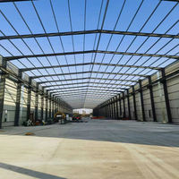 Bâtiment d'atelier en structure acier préfabriquée entièrement préassemblée, rapide et facile à construire, conception personnalisée