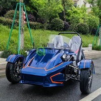 Excellente qualité tout-terrain carburant 350cc inverse Tricycle voiture de sport convertible adapté à la détente sportive et à la course