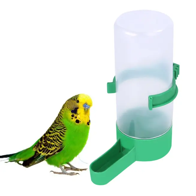 Chất Lượng Cao Pet Parrot Lớn Uống Bát Đồ Dùng Chim Tự Động Nước Dispenser Trung Chuyển