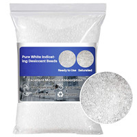 La Chine du fabricant bleu/Orange/blanc 2-4mm 3-5mm perles de Gel de silice adsorbant d'humidité déshydratant agent auxiliaire chimique