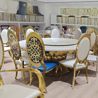 Chaise Chiavari Napoléon en résine transparente moderne, chaise de banquet de luxe pour mariage