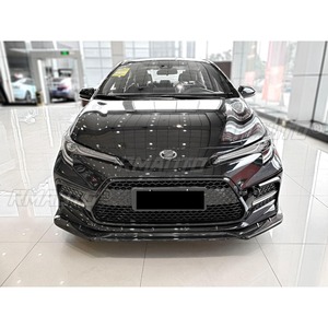 Pour Toyota LEVIN 2021 : Kit Carrosserie Complet (Lame de Pare-chocs Avant, Diffuseur, Protection de Pare-chocs) Noir Brillant – Pièce de Modification - Product Image 4