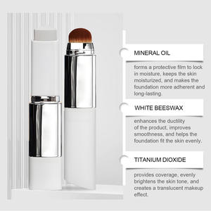 Cosmétiques coréens, stick correcteur 2-en-1, double tête, changeant de couleur, stick de fond de teint longue durée avec pinceau correcteur - Product Image 4