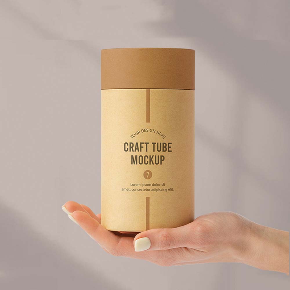 Factory Direct Sales Paper Tube With Lids Cheap Facial Tissue Paper Tube Hot Sales Paper Tubes Tea Packaging