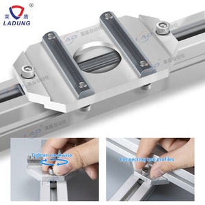 Support de montage transversal pour profilés de connexion série <span class=keywords><strong>SMBA</strong></span> pour bras robotique EOAT, module de supports en aluminium - Product Image 5