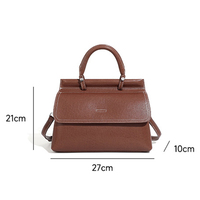 Sac à main en cuir véritable OEM Fabricant Custom Sacs à Main Pour Femmes Cuir Véritable Haute Qualité Sac d'Épaule Designer