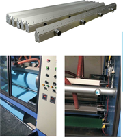 Couteau à air en alliage d'aluminium pour machine de revêtement textile, séchage de fil et de tissu, et pièces de machines de pulvérisation et de revêtement