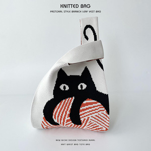 Borsa a tracolla/gilet da donna in poliestere a forma di cuore femminile con blocchi di nicchia - Product Image 4