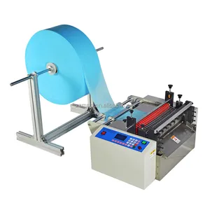 Rouleau de tissu non tissé entièrement automatique à la machine de découpe de feuilles coupe-rouleau de papier pour film PET papier filtre en vinyle,