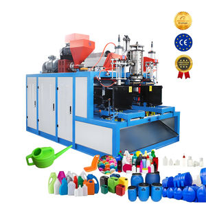 Machine de soufflage semi-automatique pour bidons d'huile moteur, conteneurs chimiques et bouteilles de <span class=keywords><strong>lessive</strong></span> en PS, PET, PVC, HDPE, PE - <span class=keywords><strong>Prix</strong></span> - Product Image 2