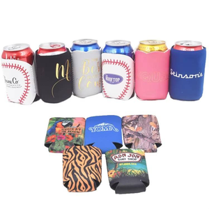 Funda de Neopreno Plegable y Portátil para Latas, con Logotipo Personalizado, 330 ml, 12 oz, Aislamiento Térmico para Botellas de Cerveza - Product Image 1