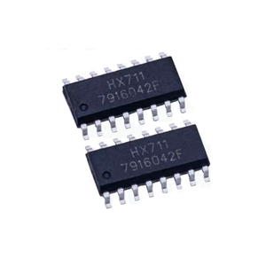 Circuits intégrés HX711, microcontrôleurs embarqués, capteur double canal, module A/D de précision 24 bits, module HX711, 711 XYW - Product Image 1