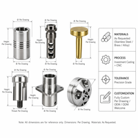 Pièces de fonderie métallique de précision personnalisées professionnelles, prototypes d'impression 3D OEM, composants de machines industrielles